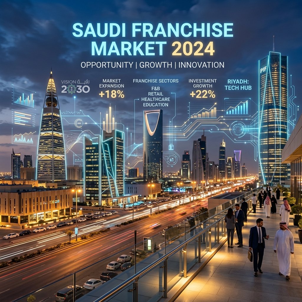 سوق الفرنشايز السعودي 2024 — الفرص والتحديات